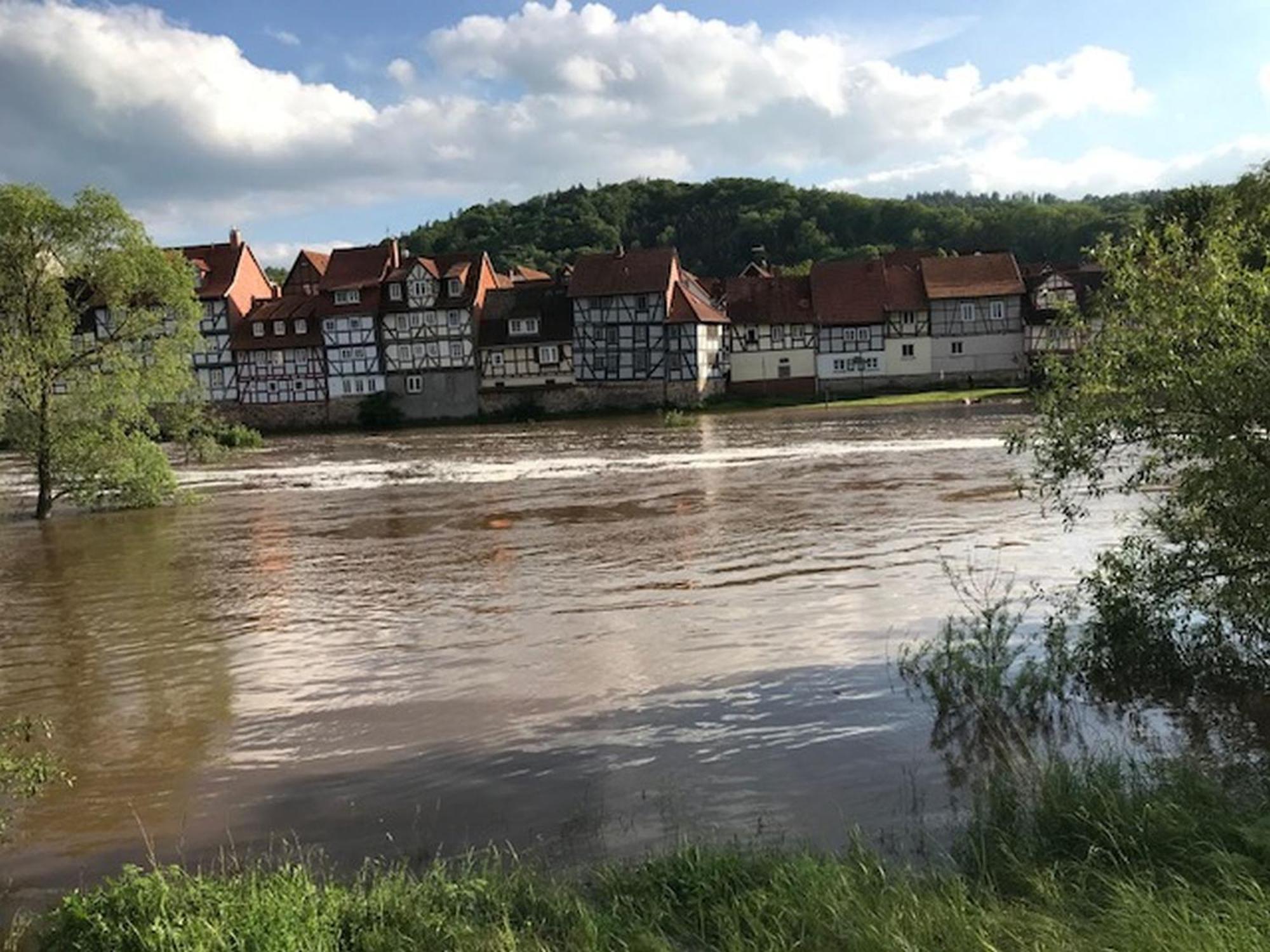 Ferienhaus Am Fulda Ufer Rotenburg an der Fulda Exterior photo