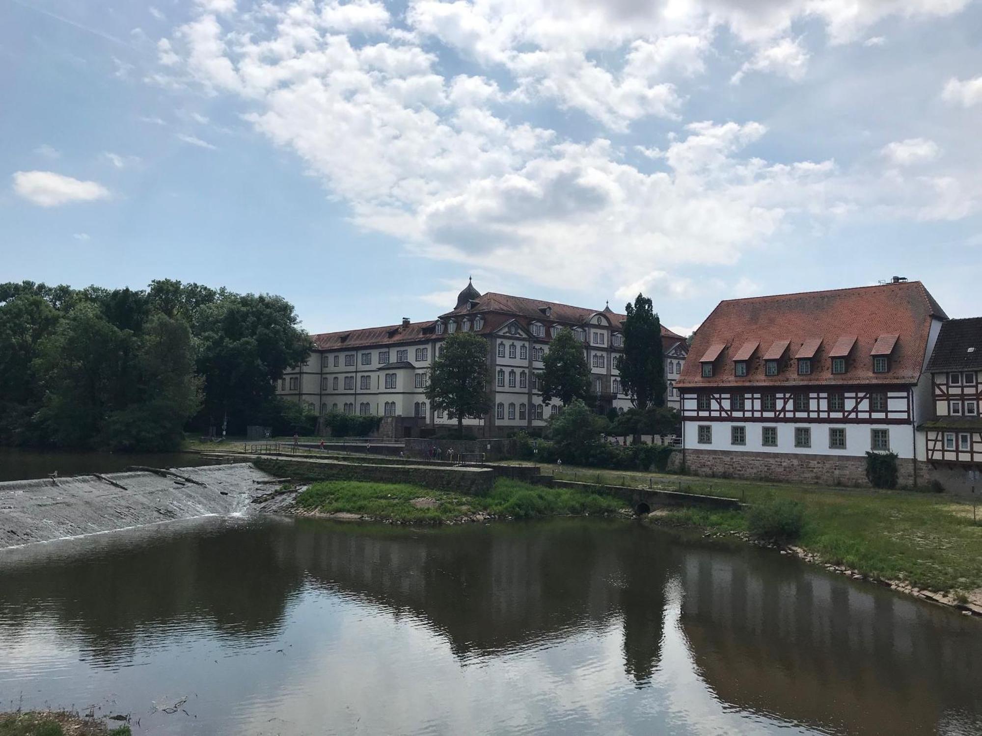 Ferienhaus Am Fulda Ufer Rotenburg an der Fulda Exterior photo